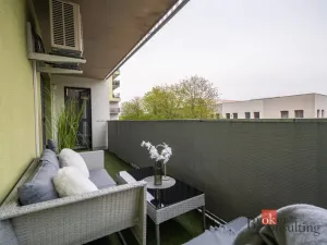 Pronájem bytu 2+kk, Pardubice - Zelené Předměstí, Boženy Vikové-Kunětické, 58 m2