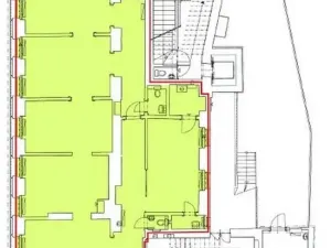 Pronájem kanceláře, Praha - Nové Město, Klimentská, 228 m2