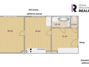 Prodej bytu 1+1, Kryry, Tovární, 50 m2