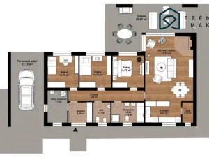 Prodej pozemku, Most, 770 m2