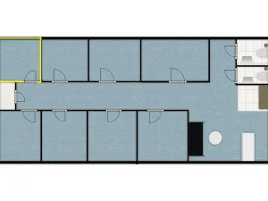 Pronájem kanceláře, Brno - Ponava, Cimburkova, 11 m2