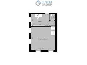 Prodej obchodního prostoru, České Budějovice, 41 m2