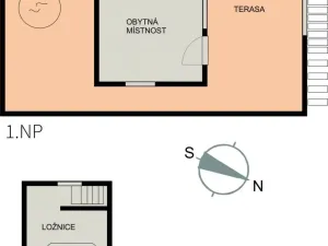 Prodej chaty, Trutnov - Kryblice, Bohuslavická, 35 m2