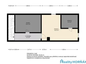 Prodej rodinného domu, Dýšina, Přátelství, 58 m2