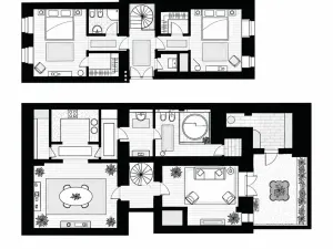 Pronájem bytu 3+1, Praha - Smíchov, Hořejší nábřeží, 134 m2