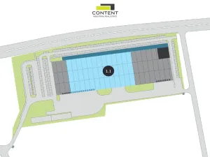 Pronájem výrobních prostor, Plzeň - Skvrňany, U Nové Hospody, 9800 m2