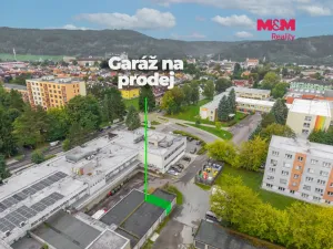 Prodej garáže, Ústí nad Orlicí, Bratří Čapků, 19 m2