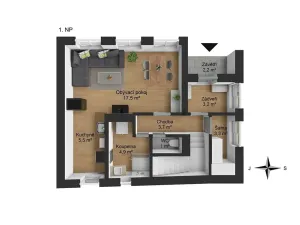 Prodej rodinného domu, Ostředek, 86 m2