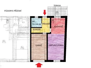 Prodej rodinného domu, Stochov, náměstí u dubu, 110 m2