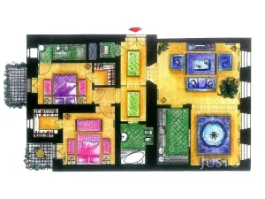 Pronájem bytu 3+1, Praha, Hořejší nábřeží, 94 m2
