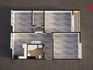 Prodej bytu 3+1, Višňová, 89 m2