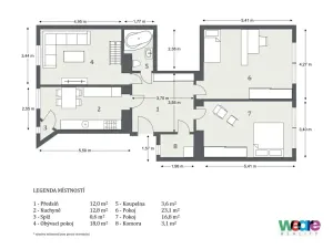 Prodej bytu 3+1, Praha - Holešovice, Janovského, 95 m2
