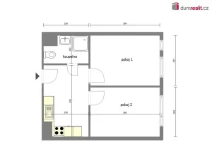 Pronájem obchodního prostoru, Neratovice, Kojetická, 39 m2