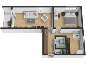 Prodej bytu 2+1, Praha, Na Petřinách, 53 m2