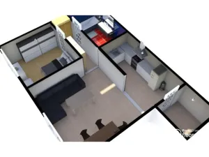 Pronájem bytu 2+kk, Praha - Michle, Počátecká, 53 m2