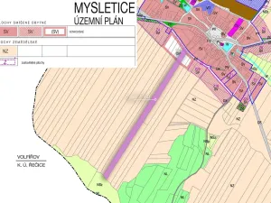 Prodej pozemku pro bydlení, Mysletice, 13776 m2