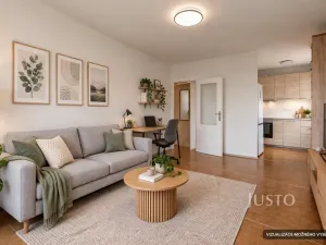 Pronájem bytu 2+kk, Praha - Řepy, Nevanova, 42 m2