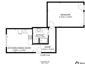 Pronájem bytu 2+kk, Děčín VI-Letná, Školní, 43 m2