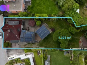 Prodej vily, Brno, Krondlova, 713 m2
