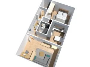 Prodej bytu 2+1, Ostrava - Výškovice, Lumírova, 57 m2