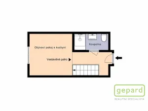Prodej bytu 1+kk, Praha, Čestmírova, 24 m2
