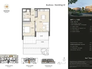 Prodej bytu 2+kk, Praha - Dolní Chabry, Doubická, 50 m2