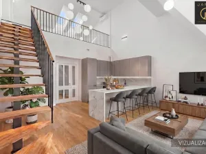 Prodej bytu 4+kk, Praha - Holešovice, U průhonu, 106 m2