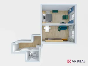 Prodej bytu 2+kk, Plzeň - Východní Předměstí, Jablonského, 50 m2