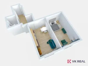 Prodej bytu 2+kk, Plzeň - Východní Předměstí, Jablonského, 50 m2