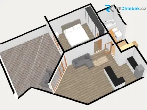 Pronájem bytu 2+kk, Ostrava - Moravská Ostrava, Blahoslavova, 78 m2