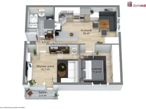 Prodej bytu 2+1, Karlovy Vary - Drahovice, Anglická, 59 m2