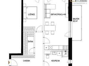 Pronájem bytu 2+kk, Chlumec nad Cidlinou, Rooseveltova, 68 m2
