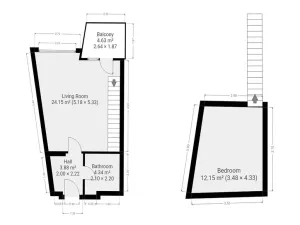 Pronájem bytu 2+kk, Praha - Libeň, U libeňského pivovaru, 45 m2