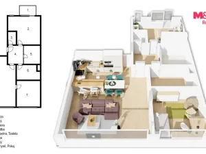 Prodej bytu 3+kk, Pardubice - Zelené Předměstí, Hronovická, 119 m2