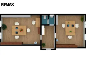 Pronájem kanceláře, Hradec Králové, Československé armády, 60 m2