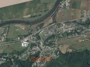 Dražba louky, Všenory, 601 m2