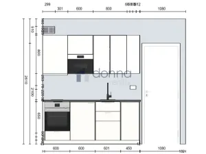 Pronájem bytu 1+kk, Praha, Mladoboleslavská, 28 m2