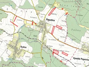 Prodej pole, Rapotice, 124740 m2