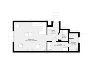 Prodej bytu 1+kk, Lanškroun - Žichlínské Předměstí, Dobrovského, 45 m2