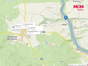 Prodej pozemku pro bydlení, Albrechtice nad Vltavou, 4440 m2