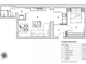 Prodej rodinného domu, Praha - Prosek, Prosecká, 56 m2
