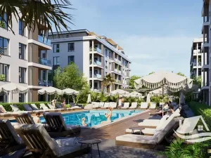 Prodej bytu 2+kk, Nesebar, Bulharsko, 47 m2