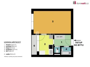 Prodej bytu 1+1, Roudnice nad Labem, Alej 17. listopadu, 27 m2