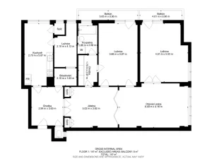 Prodej bytu 4+1, Praha - Holešovice, U Pergamenky, 132 m2