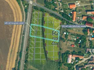 Prodej podílu zahrady, Štětí, 1000 m2