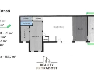 Pronájem komerční nemovitosti, Hodonín, Kolískova, 33 m2