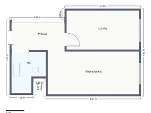 Prodej bytu 1+1, Praha - Kamýk, U Kamýku, 32 m2