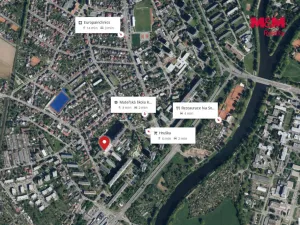 Pronájem bytu 1+kk, Hradec Králové - Pražské Předměstí, Hrubínova, 35 m2