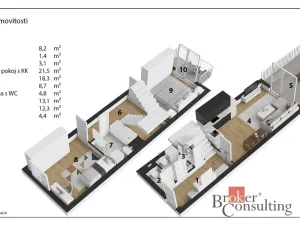 Prodej bytu 3+kk, Pardubice - Zelené Předměstí, Rokycanova, 73 m2