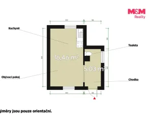 Prodej chaty, Dolany, 30 m2